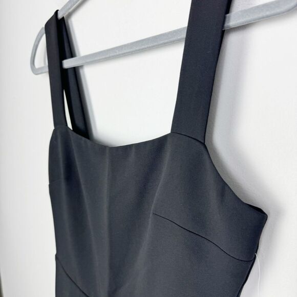 GOOD AMERICAN | NEW Black Executive Jumpsuit Wide Leg Women’s GA Size 1 (Small) - Picture 5 of 11